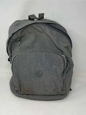 Kipling Gray Everyday Nylon Backpack